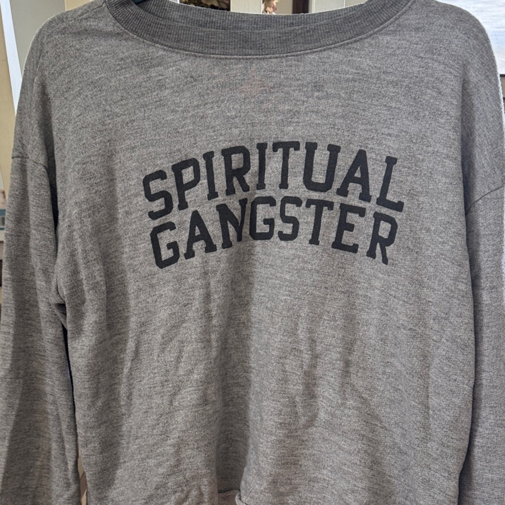 Spiritual Gangster Gray Sweatshirt